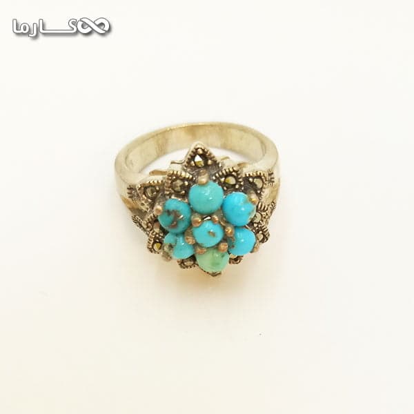 انگشتر فیروزه زنانه (کد 1017)