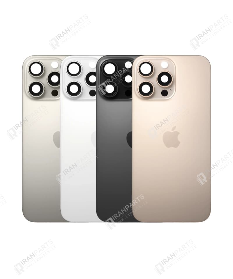 درب پشت آیفون 16 پرو مکس با جای لنز و مگ سیف