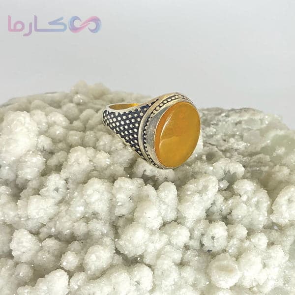 انگشتر شرف شمس مردانه (کد 1207) — تصویر ۴
