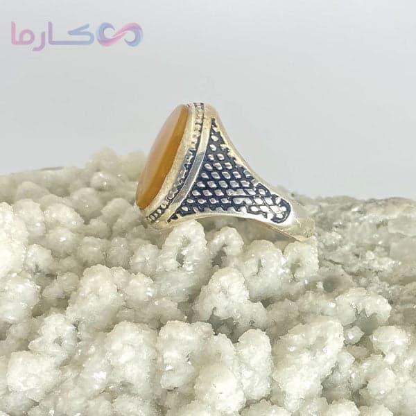 انگشتر شرف شمس مردانه (کد 1207) — تصویر ۵