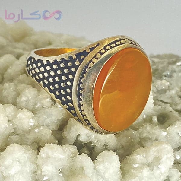 انگشتر شرف شمس مردانه (کد 1207)