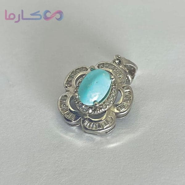 پلاک فیروزه زنانه (کد 1302) — تصویر ۶