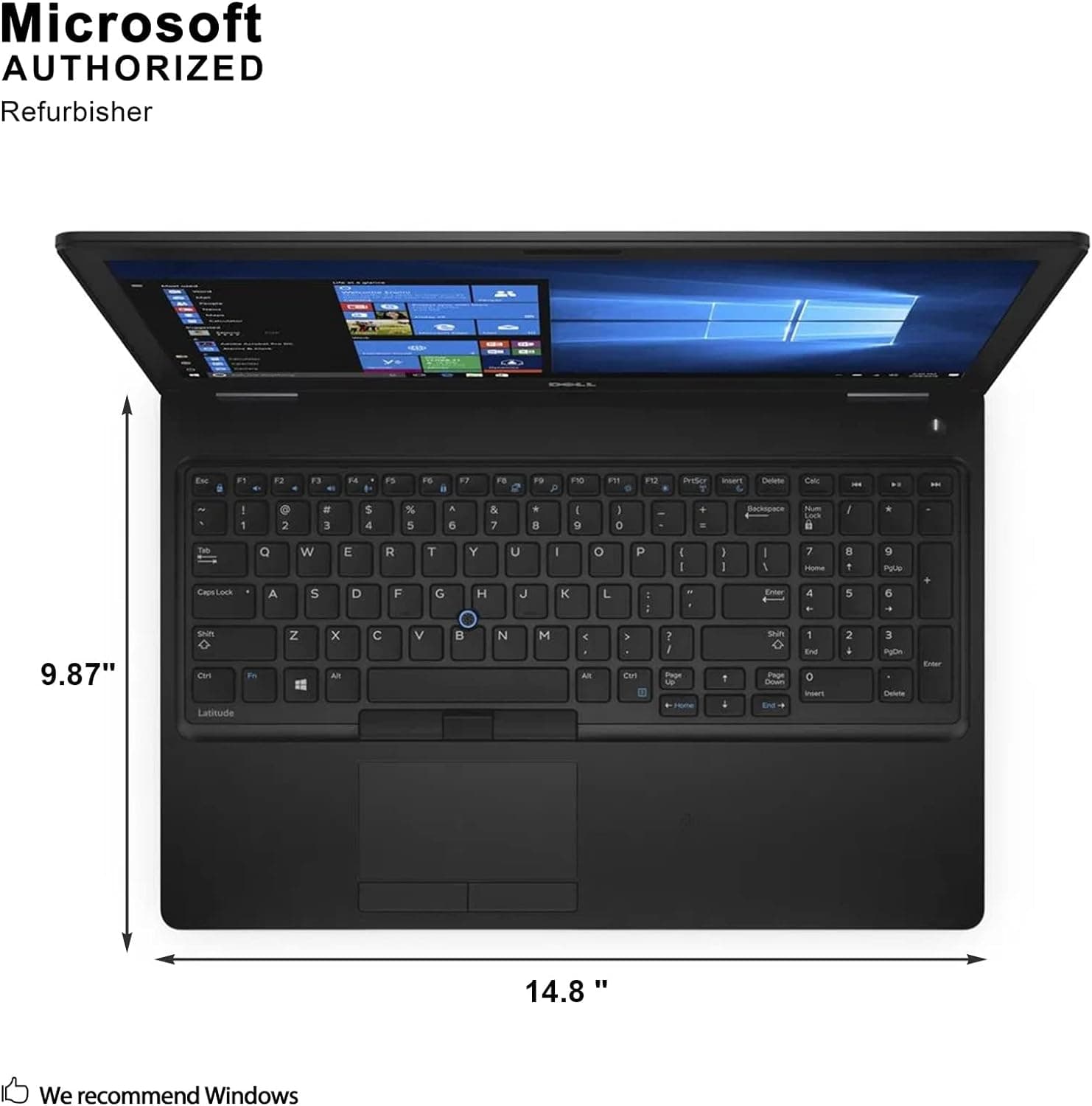 لپ تاپ دل استوک dell latitude 5580 I7-7600u 8GB 256GB ssd intel 15.6hd — تصویر ۷