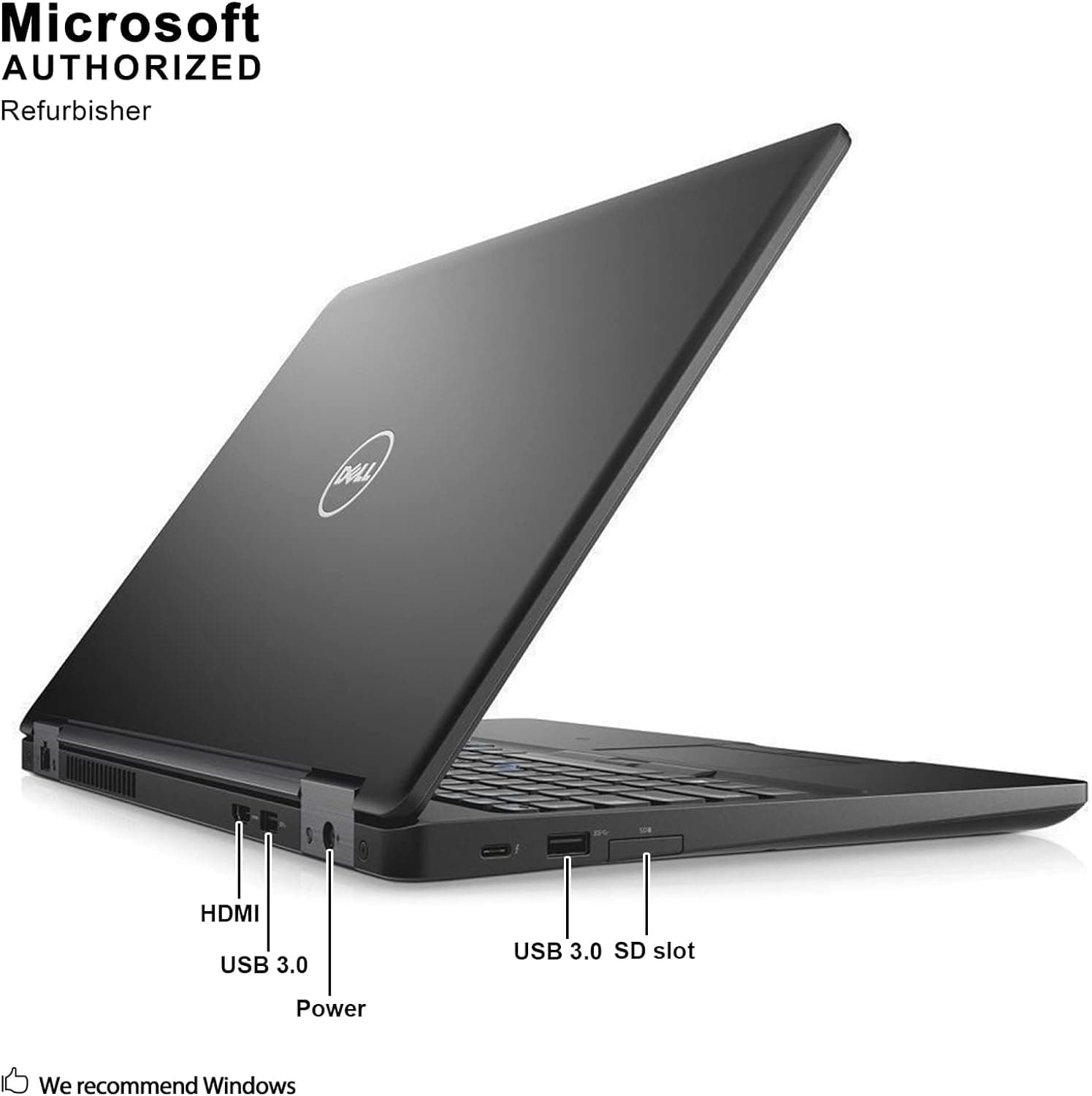 لپ تاپ دل استوک dell latitude 5580 I7-7600u 8GB 256GB ssd intel 15.6hd — تصویر ۵