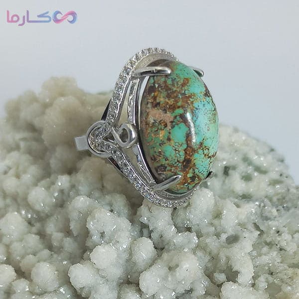 انگشتر فیروزه زنانه (کد 1032)