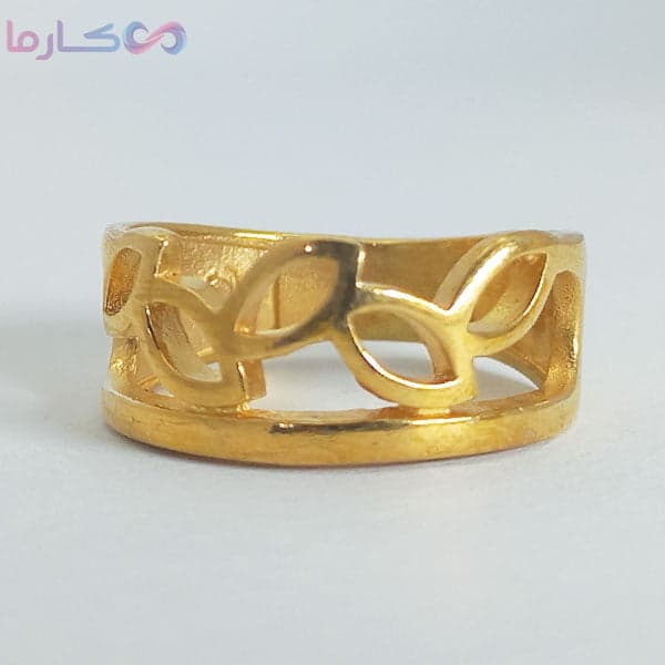 انگشتر زنانه طلا روس (کد 1502)
