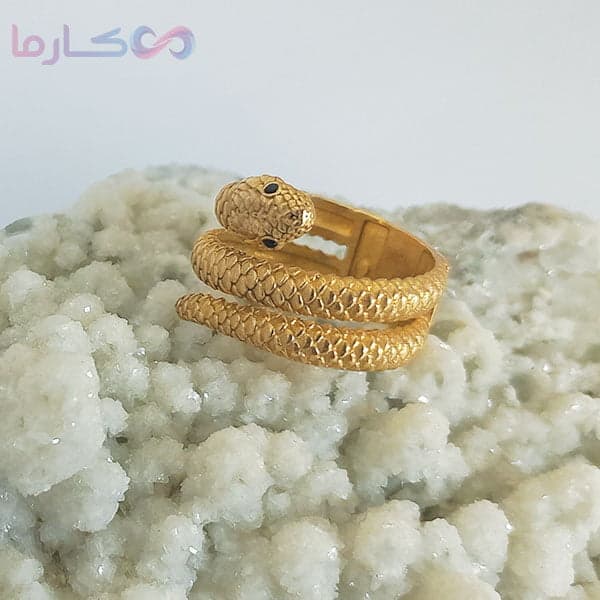 انگشتر زنانه طلا روس (کد 1503) — تصویر ۶