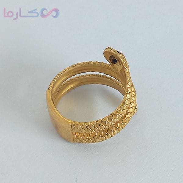 انگشتر زنانه طلا روس (کد 1503) — تصویر ۸