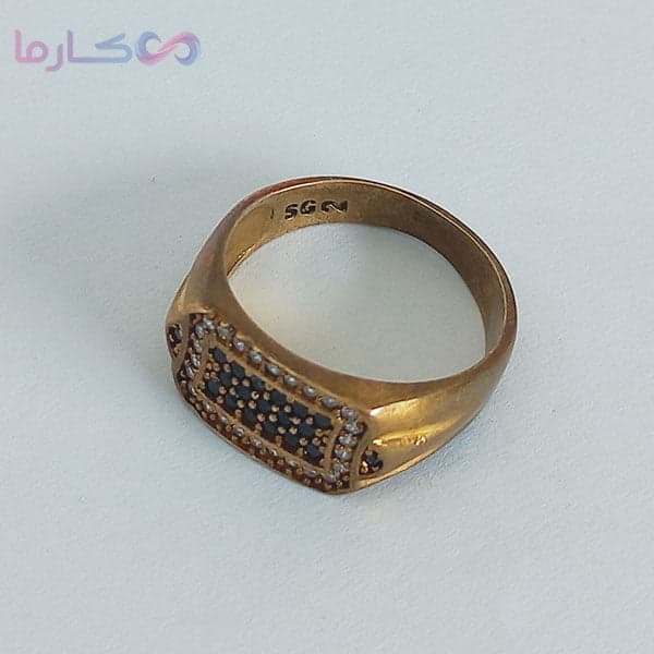 انگشتر طلا روس اسپرت (کد 1507) — تصویر ۳