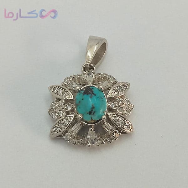 پلاک فیروزه زنانه (کد 1306) — تصویر ۴