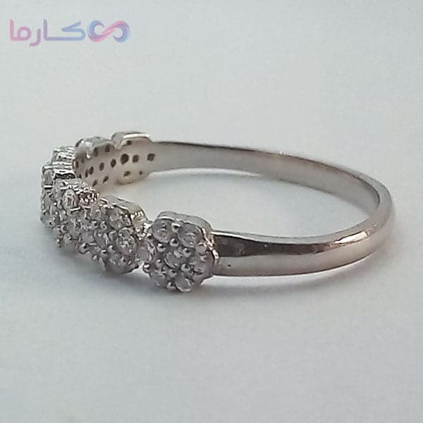 انگشتر نقره زنانه (کد 1601) — تصویر ۴