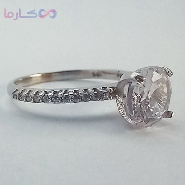 انگشتر نقره زنانه (کد 1603) — تصویر ۱۱