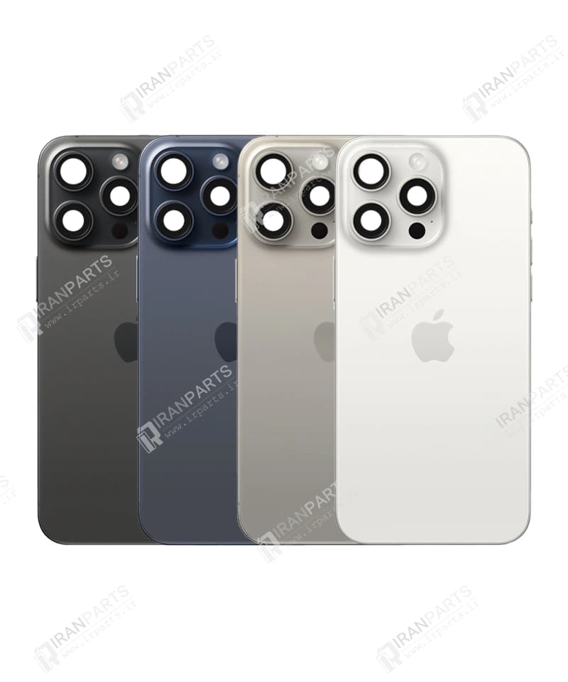 شاسی (بدنه) کامل آیفون 15 پرو مکس | iPhone 15 Pro Max Full Case