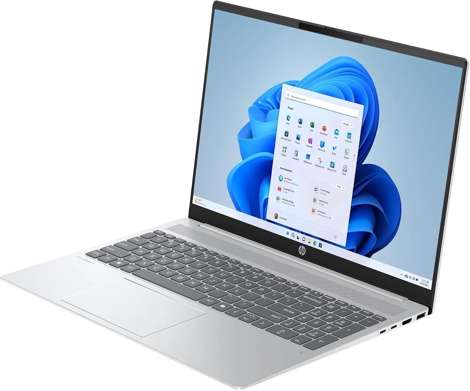 لپ تاپ اچ پی استوک omnibook 5 16 ultra 7-255u 32GB 1tB ssd intel R +NPU 16 fhd — تصویر ۵