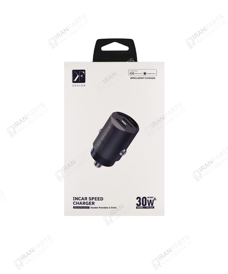 شارژر فندکی 30w کی اف سنیور مدل KF Senior TH-162 — تصویر ۶