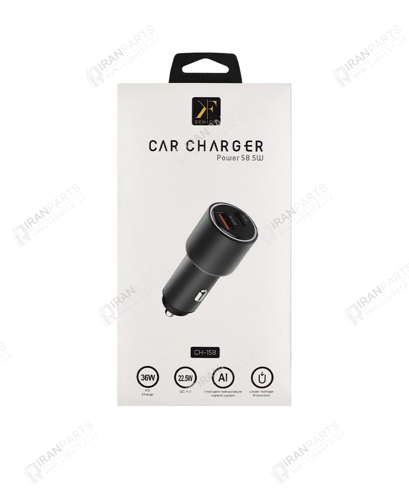 شارژر فندکی 58.5W کی اف سنیور مدل KF Senior CH-158 — تصویر ۳