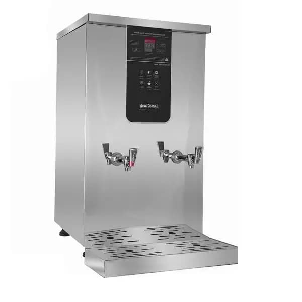 بویلر 30 لیتری استیل براق کروم — تصویر ۳
