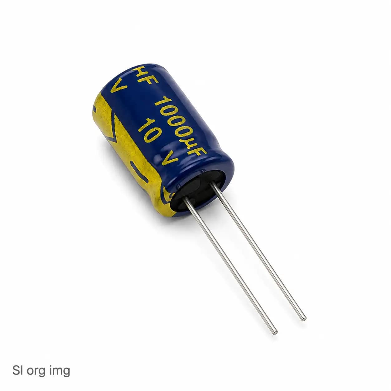 خازن 1000 میکروفاراد 10 ولت جیکو آبی HGN (LOW ESR) — تصویر ۵