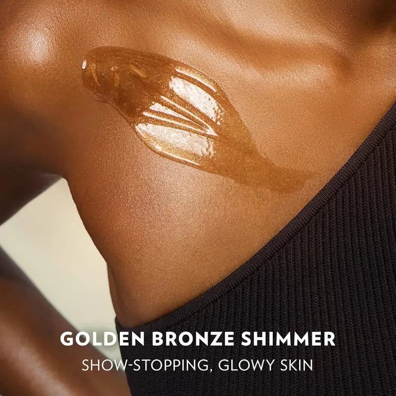 ژل روغن بدن شاین دار وازلین مدل Golden Hour Glow — تصویر ۹