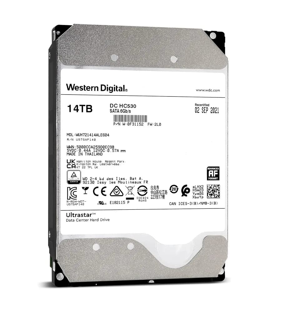 هارد وسترن دیجیتال Western Digital ظرفیت 14 ترابایت — تصویر ۷