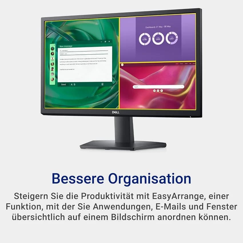 مانیتور استوک دل 22 اینچ Dell SE2225H — تصویر ۱۲