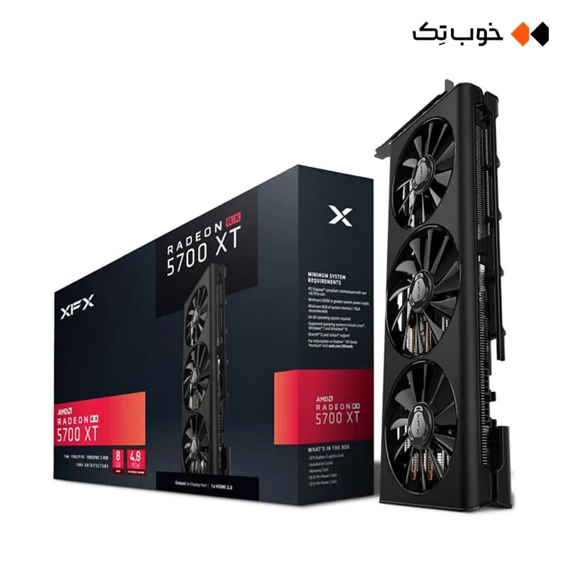 کارت گرافیک استوک ایکس اف ایکس XFX Radeon RX 5700 XT 8G — تصویر ۱۰