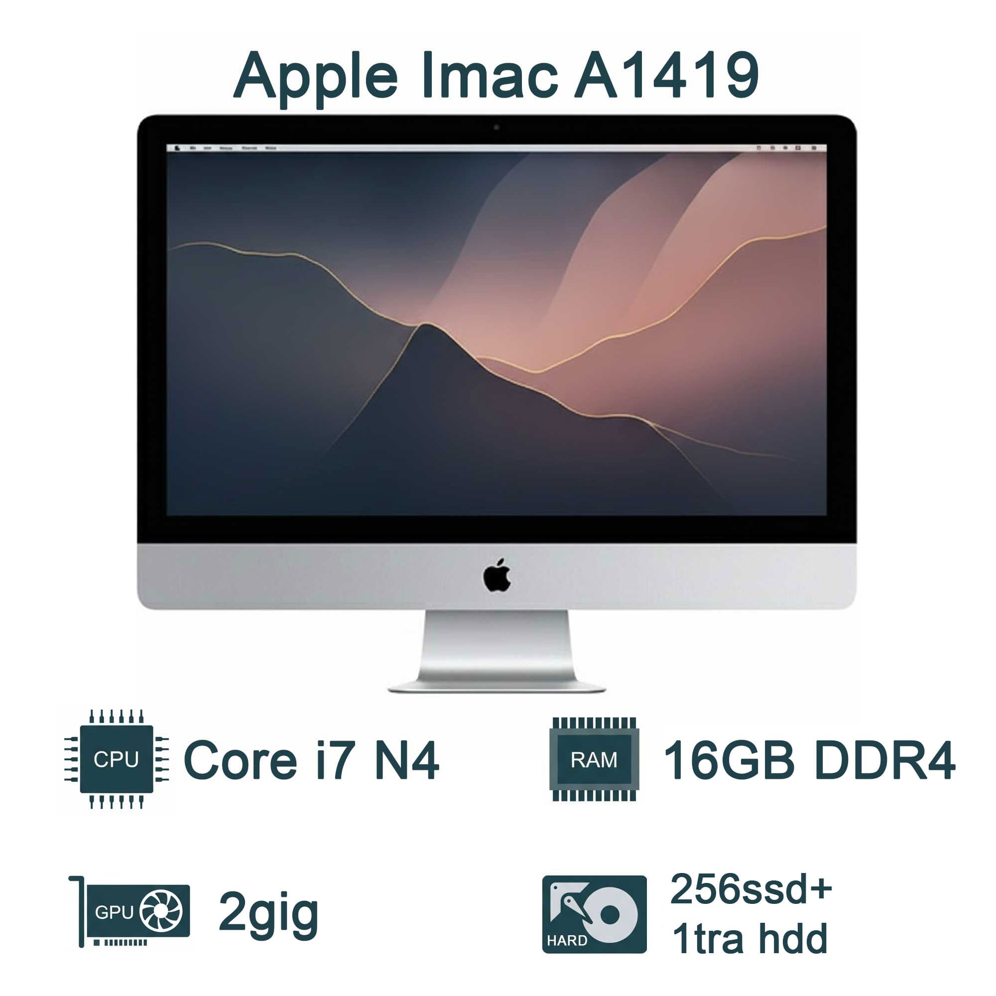 آل این وان آی مک استوک Apple iMac A1419 پردازنده i7 نسل 4 — تصویر ۱۰