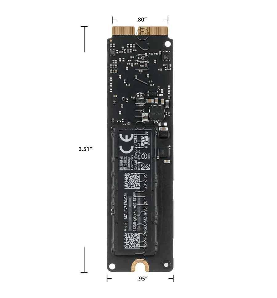 هارد اس اس دی اپل (Samsung) ظرفیت 128 گیگ — تصویر ۴