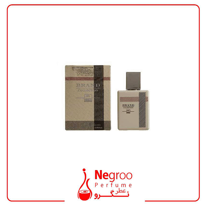 عطر جیبی 25میل زنانه برند کالکشن کد 002 رایحه باربری لندن اورجینال