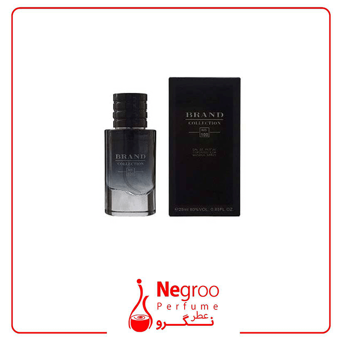 عطر مردانه برند کالکشن کد 100 رایحه ساواج اورجینال