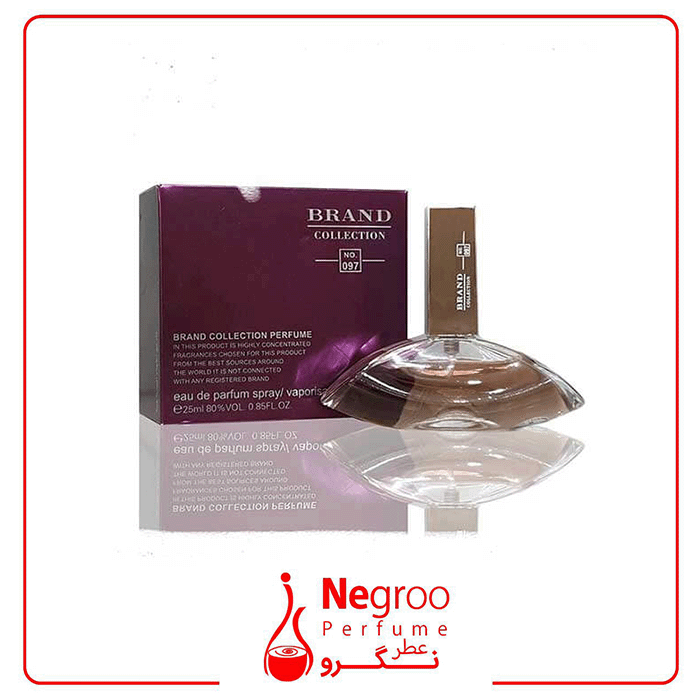 عطر جیبی زنانه برند کالکشن کد 097 ایفوریا اورجینال — تصویر ۴