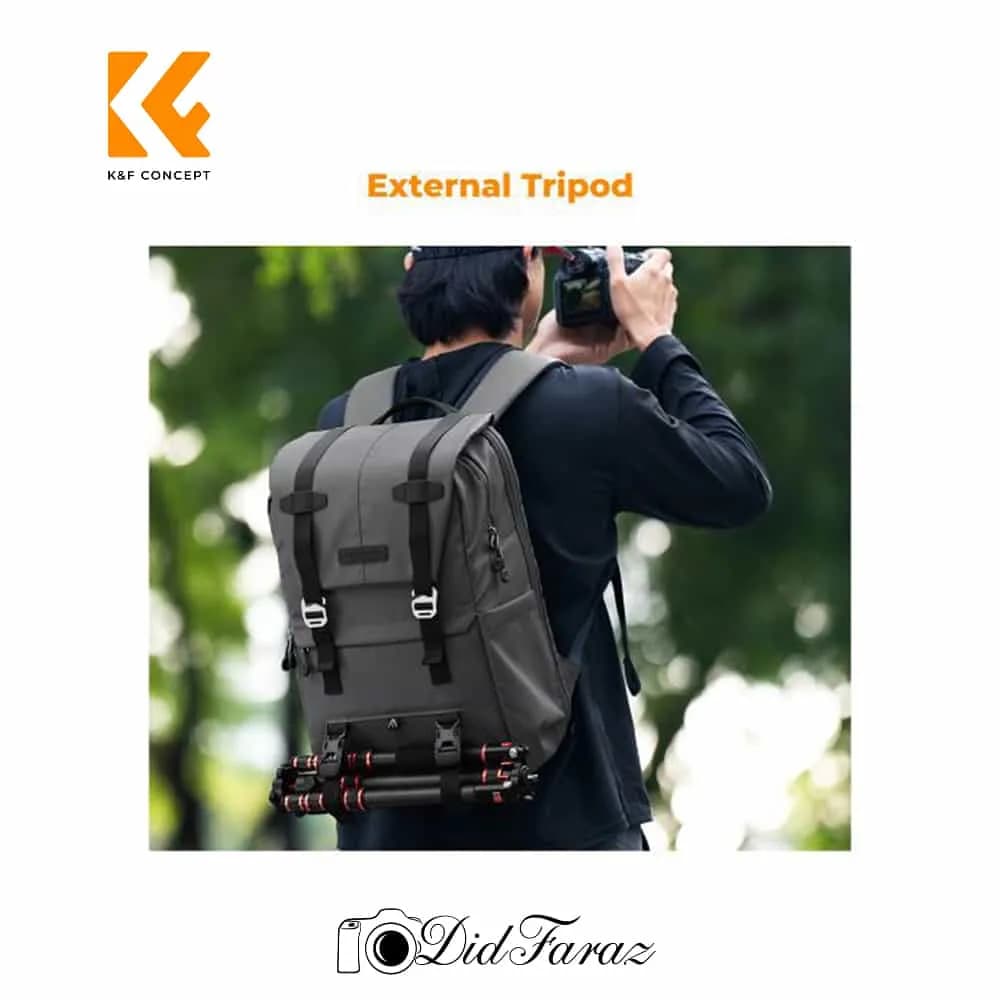 کوله پشتی دوربین کی اند اف K&F Concept KF13.087AV11 Camera Backpack — تصویر ۹
