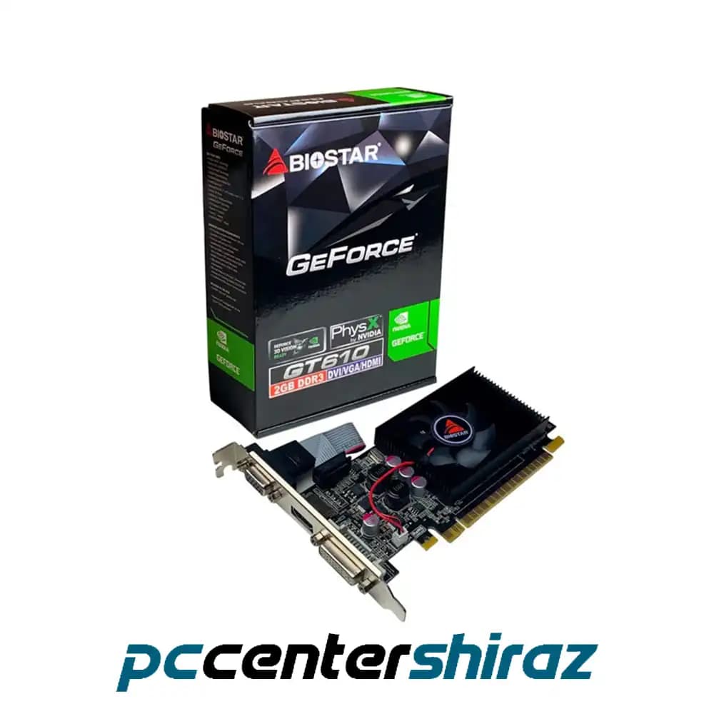 کارت گرافیک بایوستار Biostar GT610 2GB DDR3 — تصویر ۶