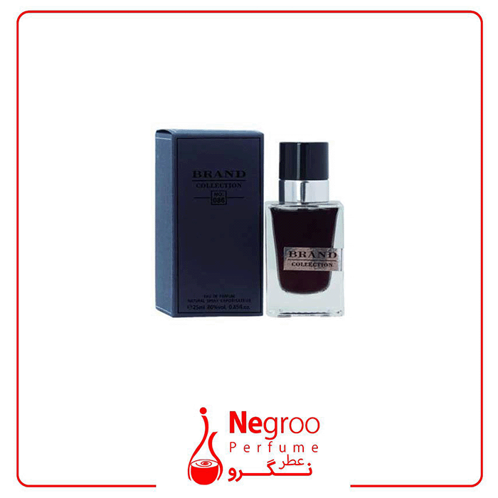 عطر جیبی برند کالکشن کد 086 ناسوماتو بلک افغان اورجینال