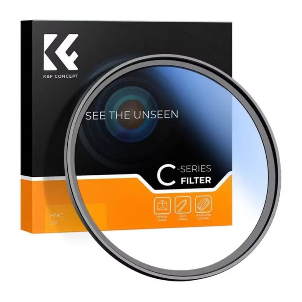 فیلتر لنز UV کی اند اف K&F Concept 77 mm Classic HMC UV Filter — تصویر ۸