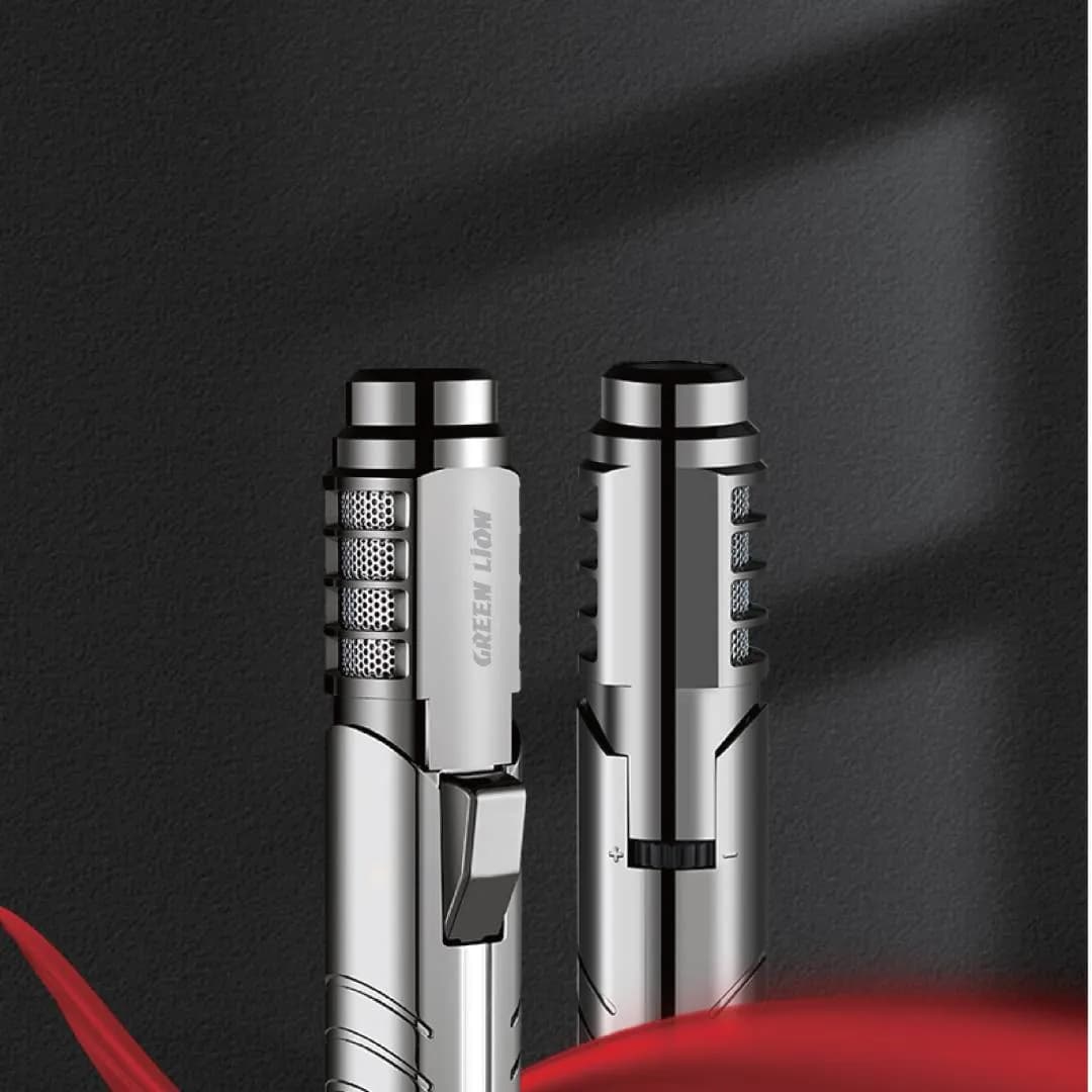 فندک ضد باد شعله جت گرین لاین Green lion Jet Flame Windproof Lighter — تصویر ۱۱