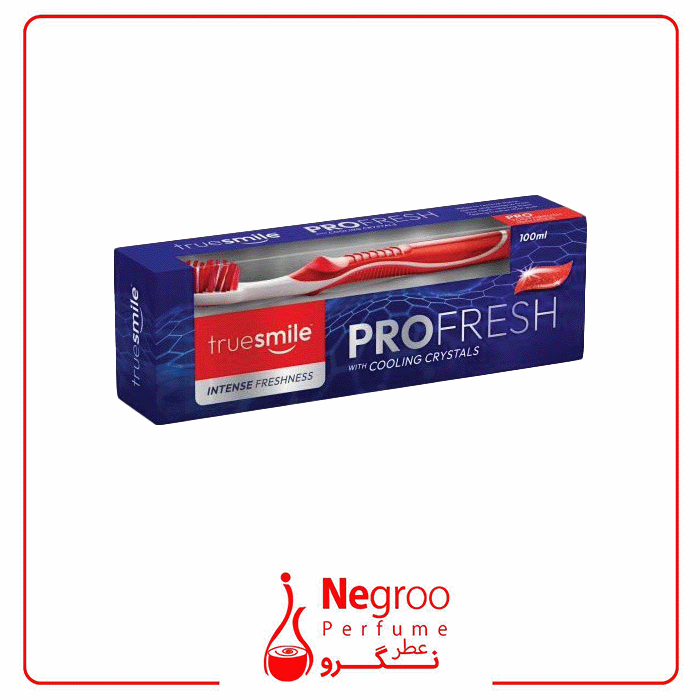 ست مسواک و خمیر دندان ترو اسمایل True Smile مدل Pro Fresh حجم 100 میلی لیتر — تصویر ۴