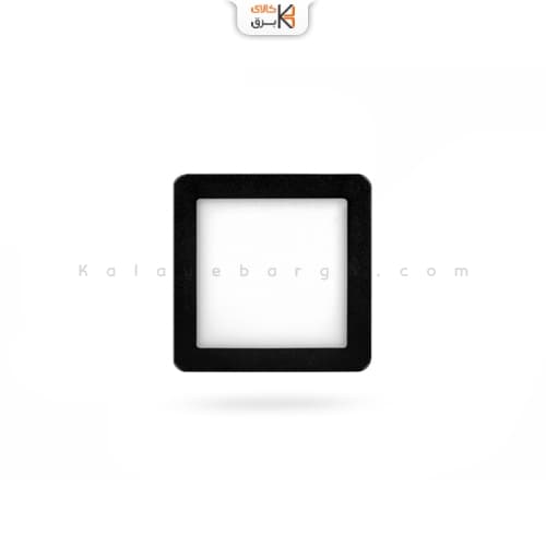 پنل روکار رونا 20 وات 15در15 LED بدنه مشکی پارس شعاع توس