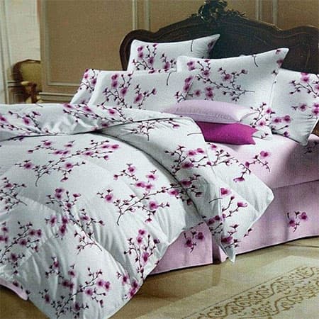 سرویس روتختی 6 تکه دو نفره مدل شکوفه