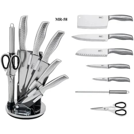 سرویس چاقو آشپزخانه 8 پارچه مایر MR-58 — تصویر ۵