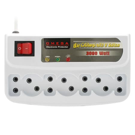 محافظ ولتاژ امگا مدل 7 خانه طول 1.3 متر
