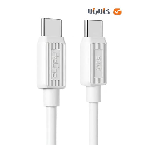 کابل تبدیل فست شارژ USB-C پرووان مدل PCC127 طول 1 متر — تصویر ۴