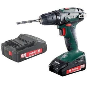 دریل شارژی ظرفیت 2 آمپر متابو BS18