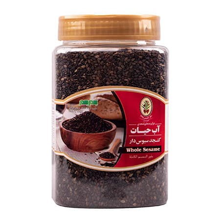 کنجد سبوس دار آب حیات وزن 450 گرم