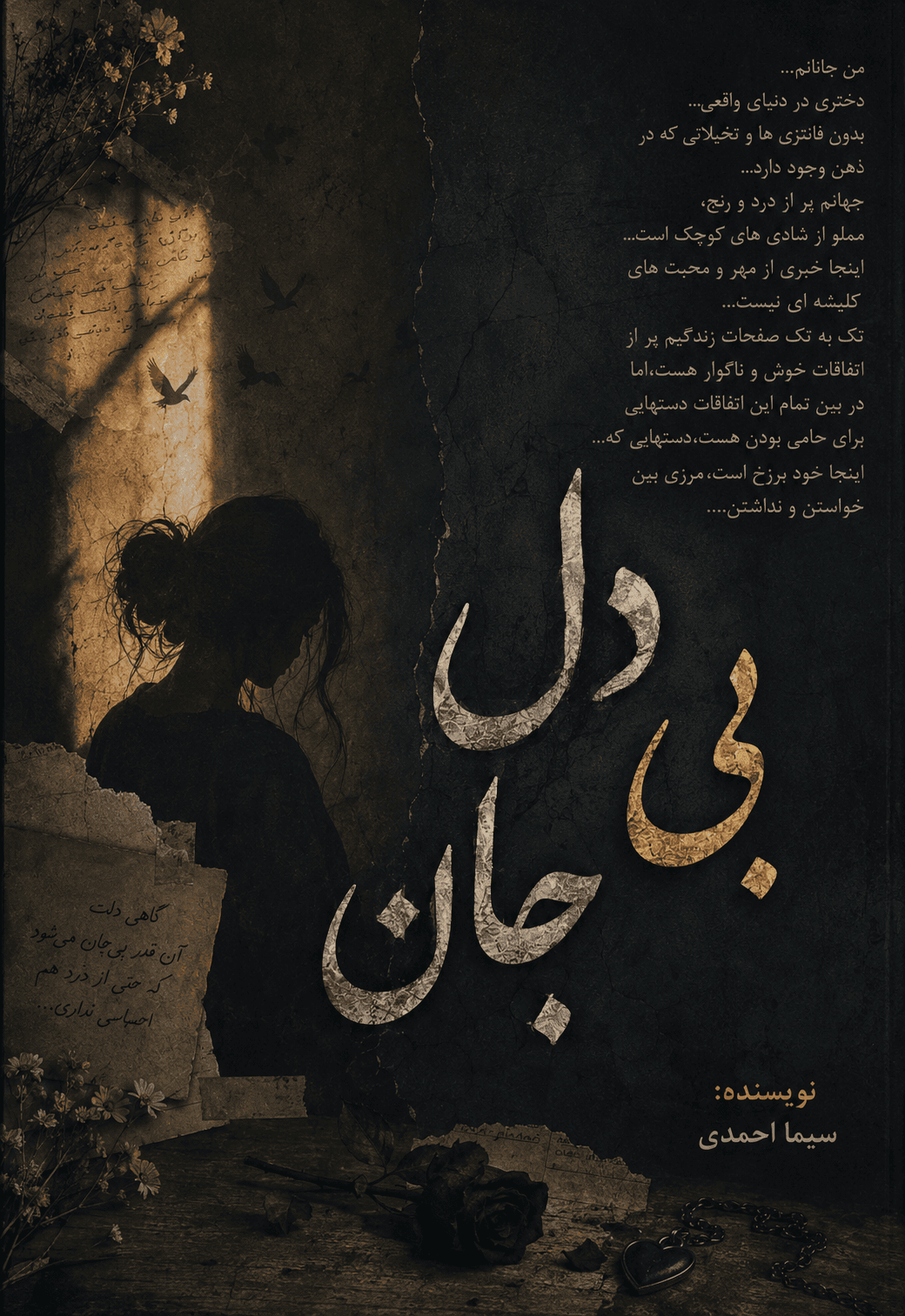 دانلود رمان دل بی جان pdf