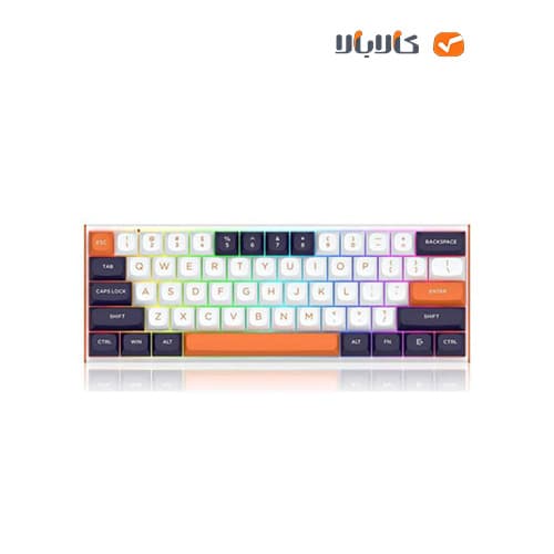 صفحه کلید با سیم ردراگون مدل FIDD K683WBO-RGB-M • سوئیچ مغناطیسی