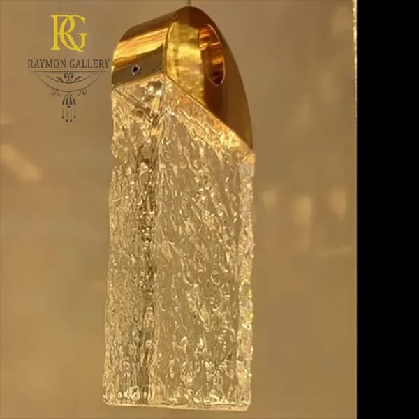 لوستر مدرن طرح برجسته