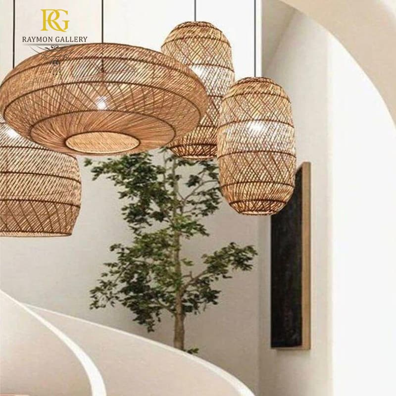 لوستر حصیری کلاسیک