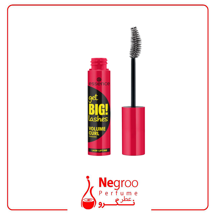 ریمل حجم دهنده و فر کننده اسنس essence مدل Get Big Lashes/ اورجینال