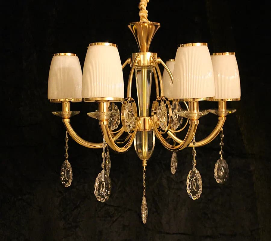 لوستر رز 6 شاخه کد 0775